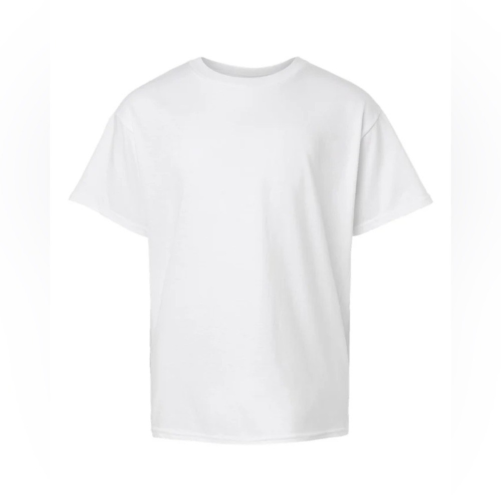 AMERICAN APPAREL SMALL KIDS 4PK T-SHIRTS - WHITE SIZE 4 (NEW WITH TAGS) A13